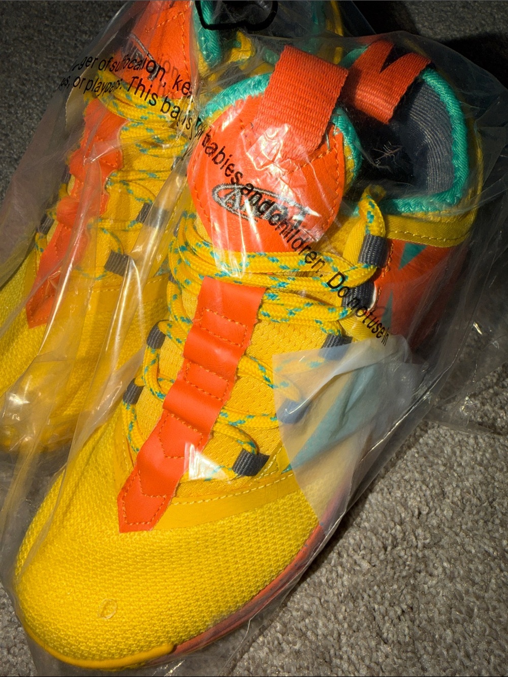 And 1  Yellow & Orange Athletic Sneakers - Bright Colorblock Active Shoes